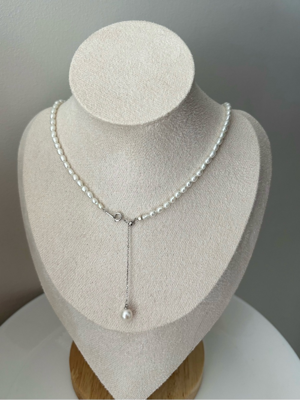 Freshwater Pearl Necklace Y-style